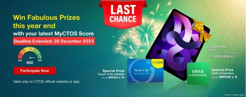 Win Fabulous Prizes This Year End 2023 - CTOS - Malaysia's Leading ...